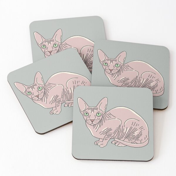 Item preview, Sphynx Cat designed and sold by okpinsArtDesign.