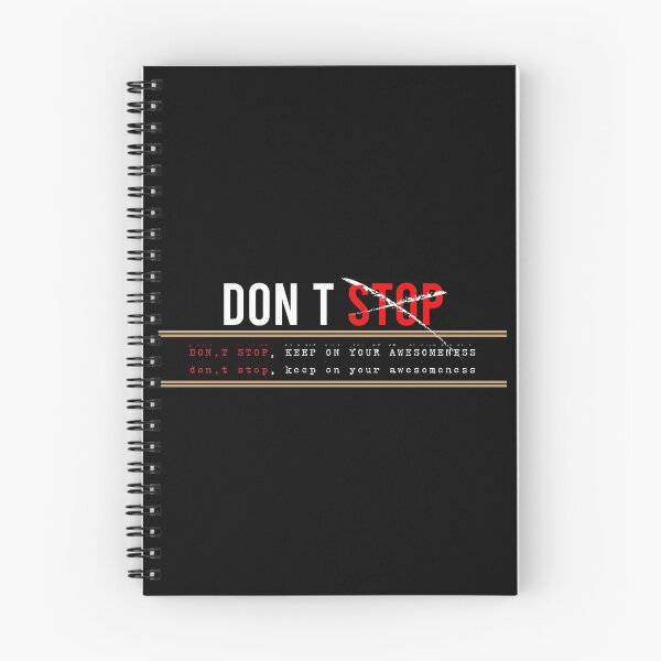 Item preview, Don’t stop, Keep on your awesomeness designed and sold by chobacobra.