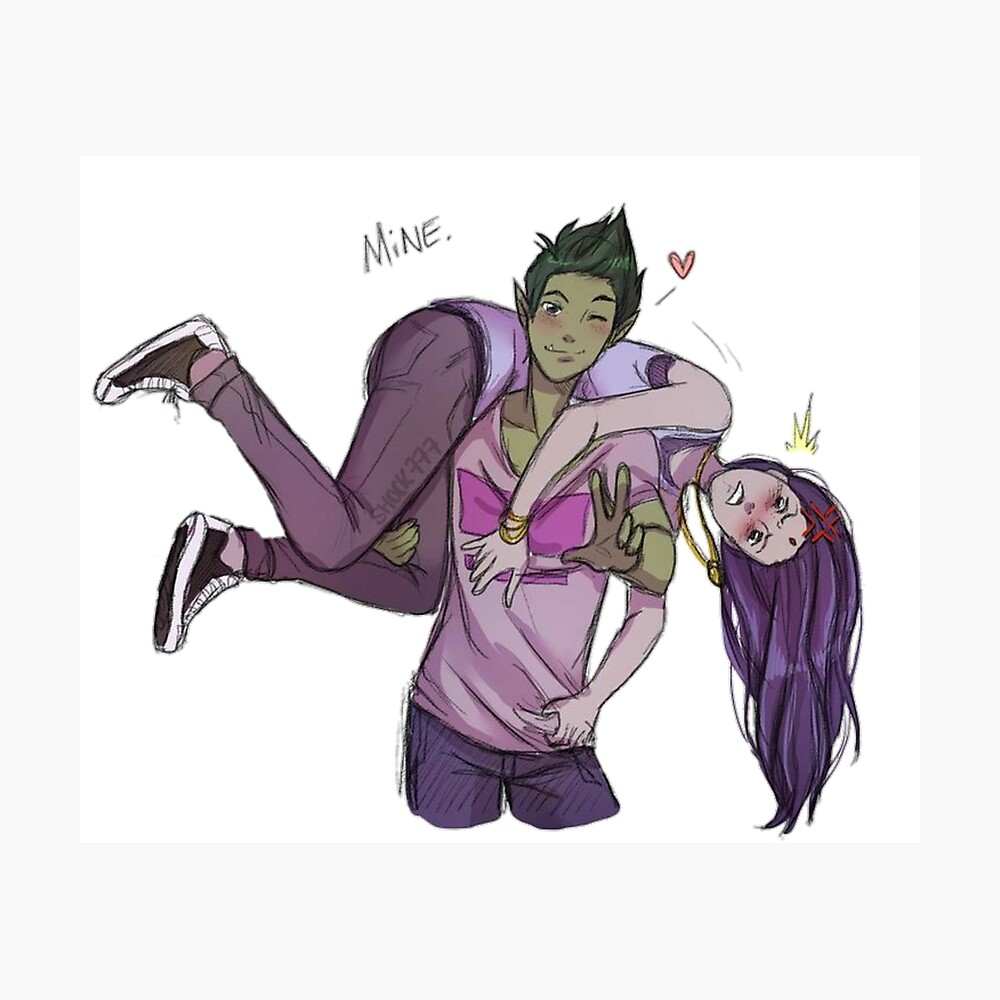 raven / beast boy