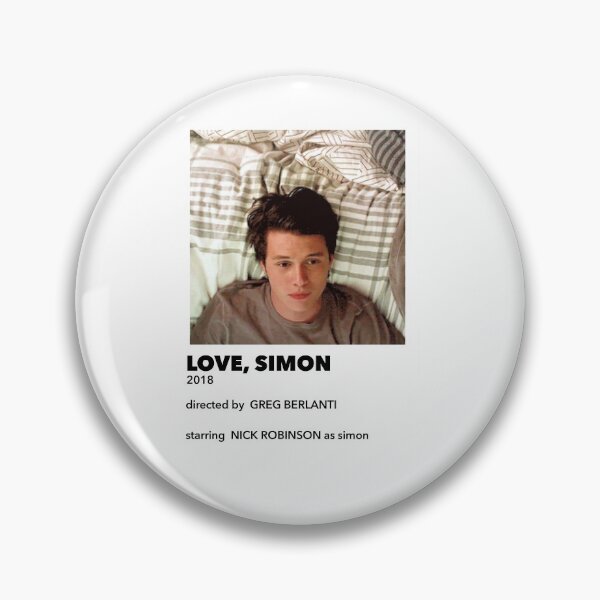 Artikelvorschau, Alles Liebe, Simon minimales Filmplakat entworfen und verkauft von cool stickerz.