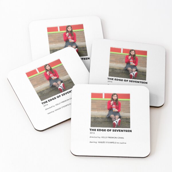 Item preview, the edge of seventeen minimal movie poster designed and sold by cool stickerz.