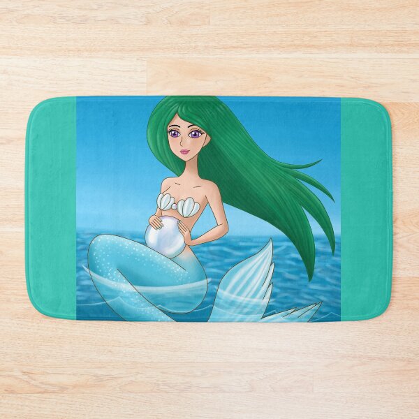 Item preview, Mermaid & Pearl designed and sold by VivOcean.