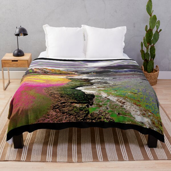 Item preview, City Beach Colorful Landscape designed and sold by GoodVibesOcean.