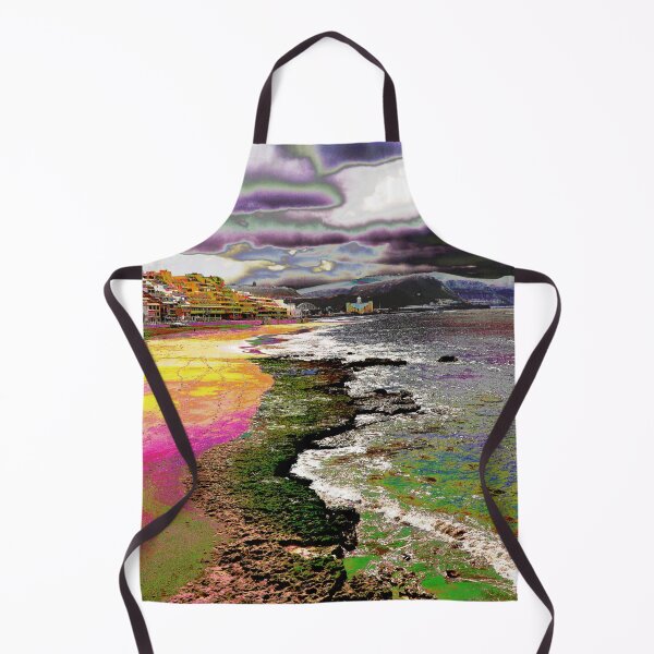 Item preview, City Beach Colorful Landscape designed and sold by GoodVibesOcean.