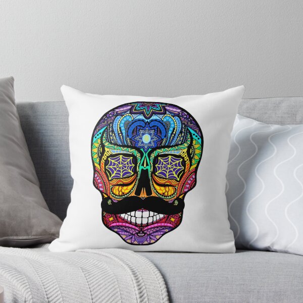 Item preview, mexican floral skull designed and sold by JaMatt1983.