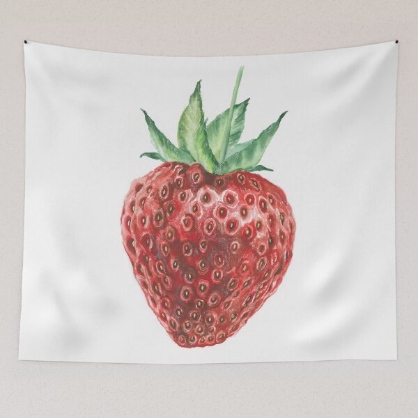 Item preview, Strawberry designed and sold by sarahvogelart.