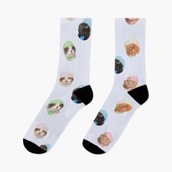 Item preview, cats in pastel hats designed and sold by promisesarelies.