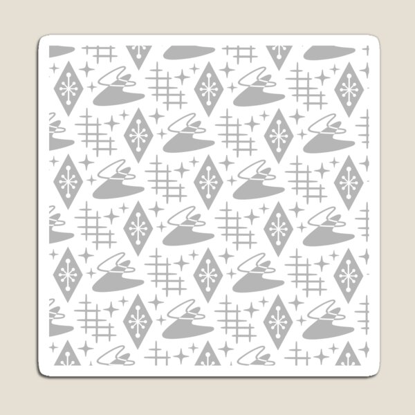 Item preview, Mid Century Modern Space Age Boomerang Pattern 164 designed and sold by tonymagnerart.