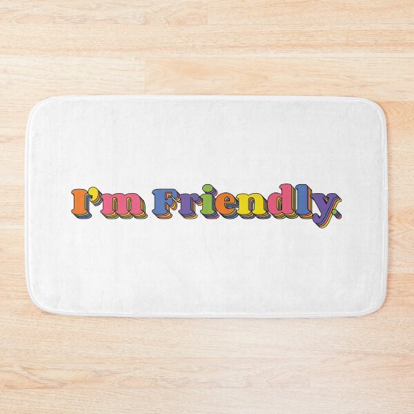 Item preview, I’m Friendly designed and sold by laurakarot.