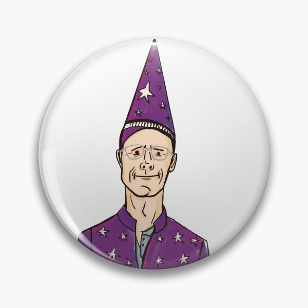 Item preview, Wizard Giles Sticker designed and sold by georgaArt.