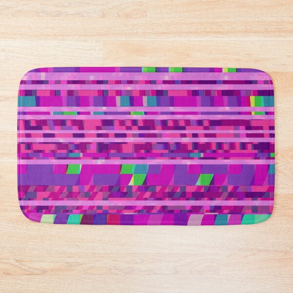 Item preview, Purple Glitch designed and sold by pugmom4.
