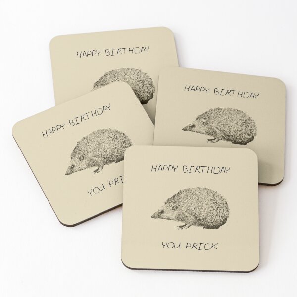 Item preview, Hedgehog Birthday designed and sold by Sinovius.