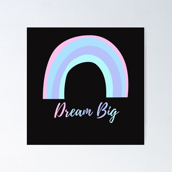Item preview, Dream Big | Live your dreams | Pastel designs designed and sold by TheHappyDoodler.