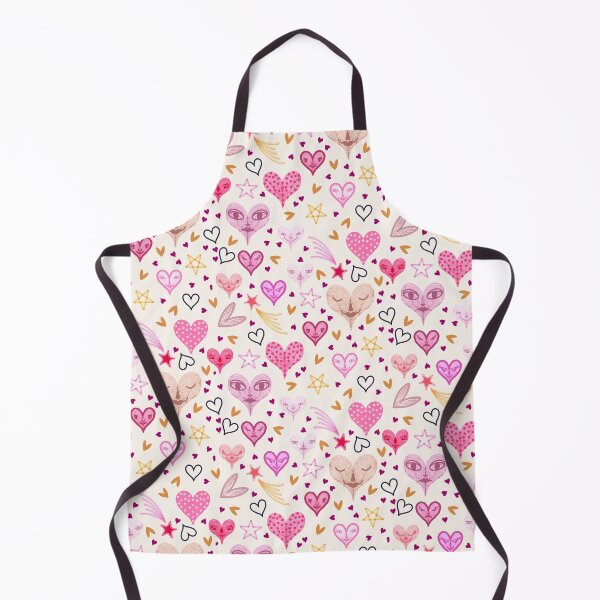 Item preview, Funny heart face, love hearts & shooting stars, sketch designed and sold by Melanie-Palmer.