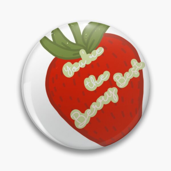 Item preview, Strawberry pun sticker designed and sold by LaurynWdesigns.