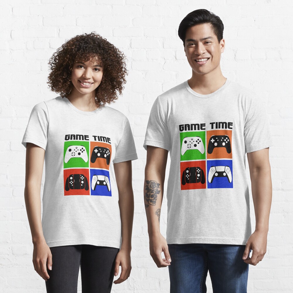 "Game time" Tshirt for Sale by ElianeManaf Redbubble game tshirts