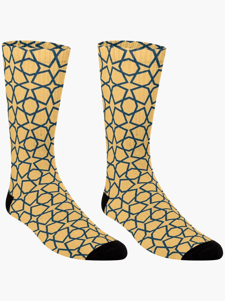 Thumbnail 3 of 5, Socks, Geometric Islamic Seamless Pattern designed and sold by NeteDesign.