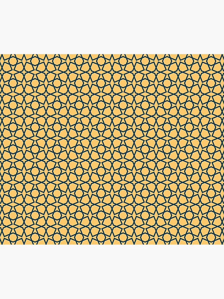 Thumbnail 6 of 6, Throw Blanket, Geometric Islamic Seamless Pattern designed and sold by NeteDesign.