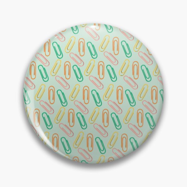 Item preview, Spring Paper clip Pattern for Teachers designed and sold by WildeandCo.
