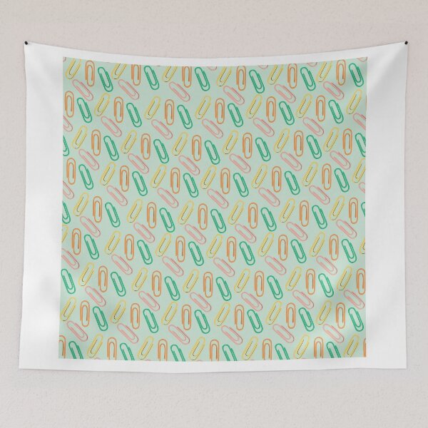 Item preview, Spring Paper clip Pattern for Teachers designed and sold by WildeandCo.