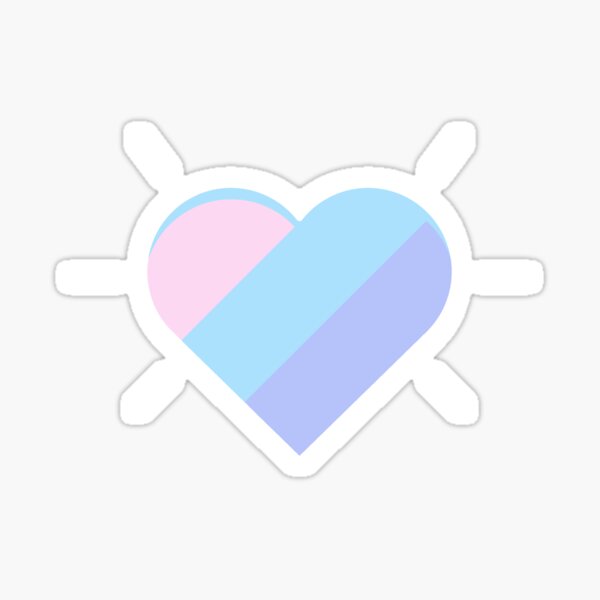 Item preview, Unicorn heart | Pastel designs designed and sold by TheHappyDoodler.
