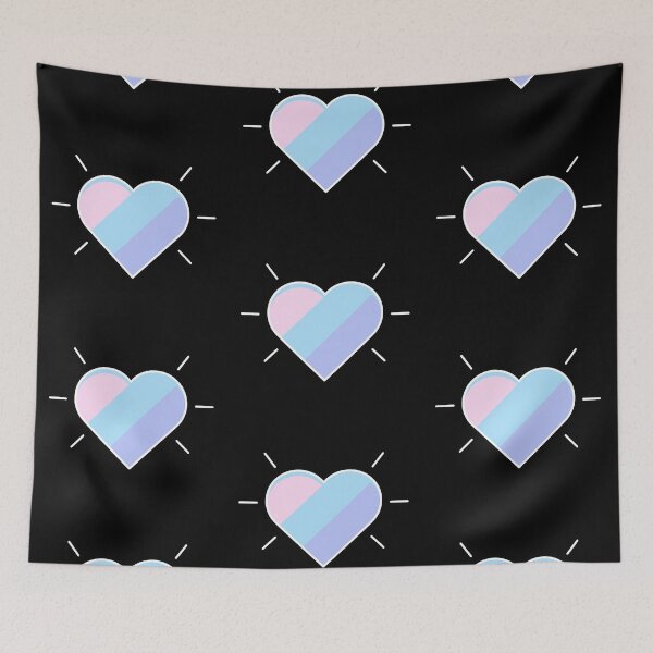 Item preview, Unicorn heart | Pastel designs designed and sold by TheHappyDoodler.