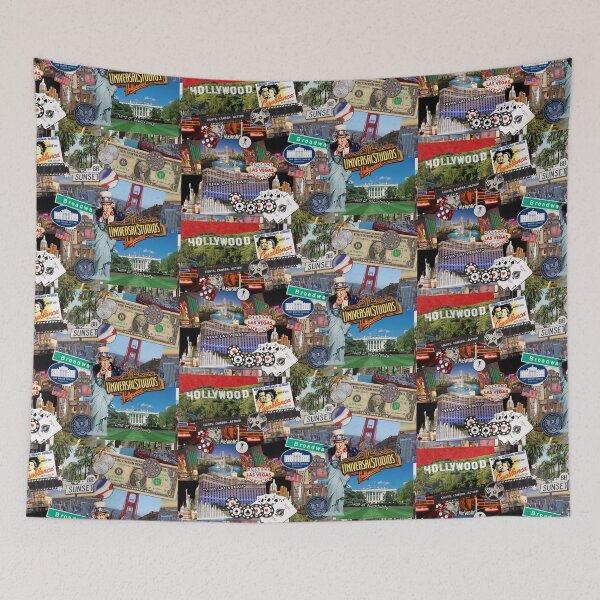 Item preview, United States Sights Collage designed and sold by ThePortShop.