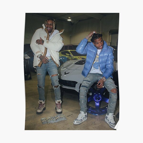 Lil Baby and Lil Durk - T-shirt, hoodie, poster, case, sticker Póster