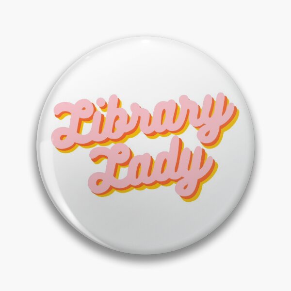 Item preview, Retro Library Lady Design in Pink, Yellow, & Orange  designed and sold by WildeandCo.
