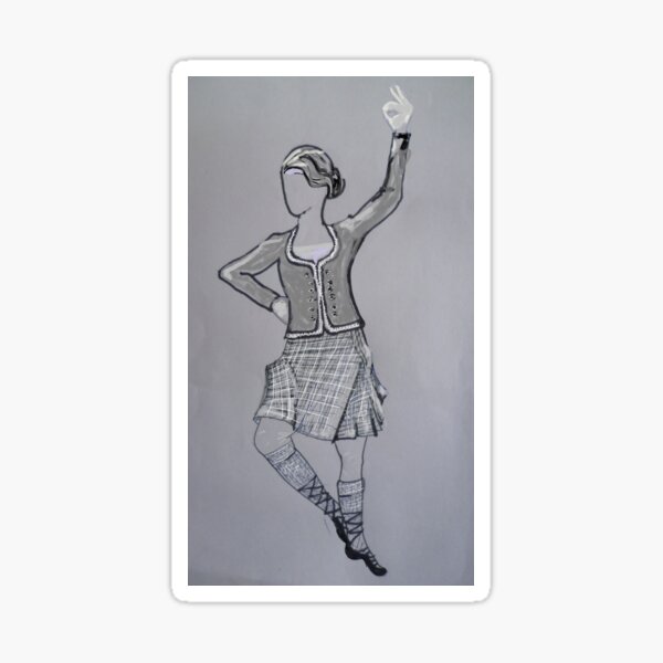 Item preview, Scottish Highland Dancer designed and sold by Izzy83.