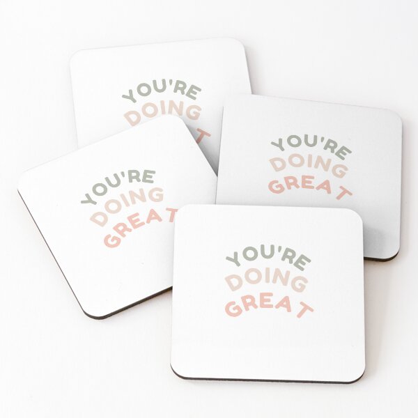 Item preview, You’re Doing Great Sticker  designed and sold by SerenaChoe.