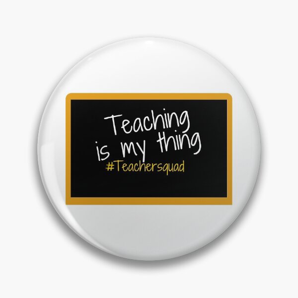 Item preview, Teaching Is My Thing Teacher Squad  designed and sold by WearYourMood.