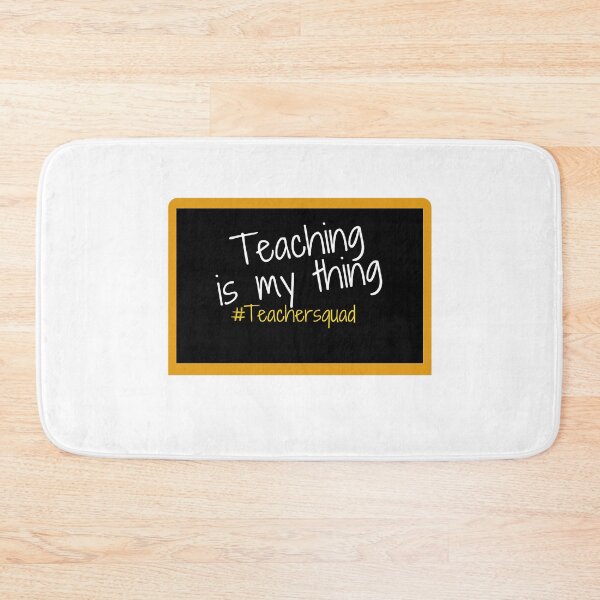 Item preview, Teaching Is My Thing Teacher Squad  designed and sold by WearYourMood.