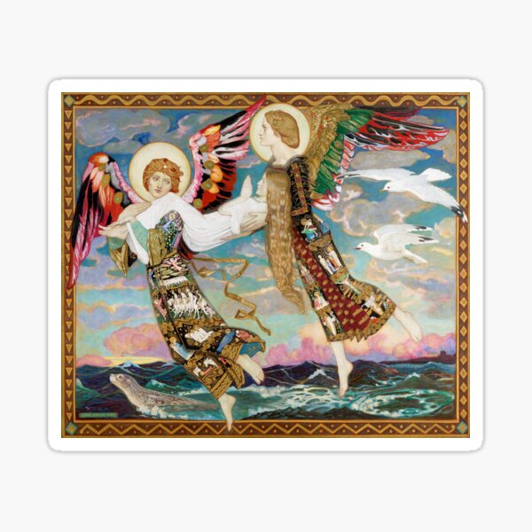 Artikel-Vorschau von Heilige Braut Heilige Brigid von Kildare John Duncan, designt und verkauft von RedCapeTales.