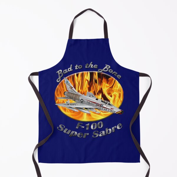 Item preview, F-100 Super Sabre Bad To The Bone designed and sold by hotcarshirts.