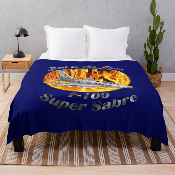 Item preview, F-100 Super Sabre Bad To The Bone designed and sold by hotcarshirts.