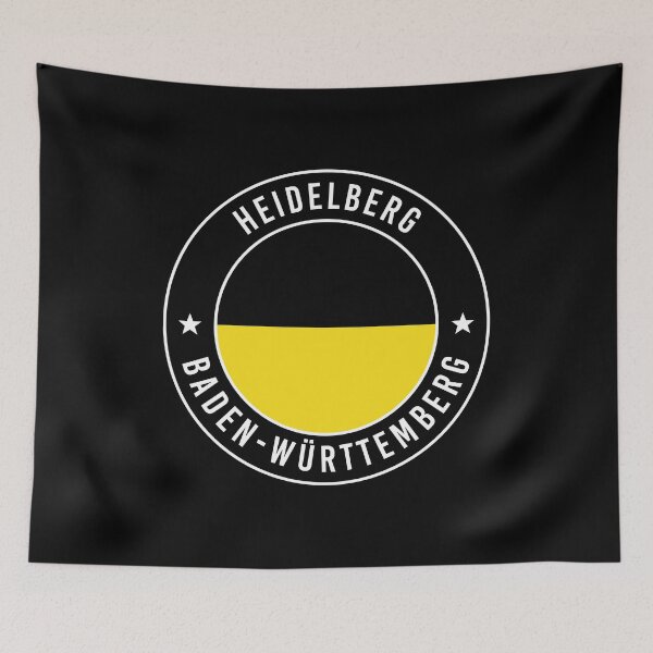 Artikelvorschau, Heidelberg Baden-Württemberg State Flag entworfen und verkauft von ClassyCo.