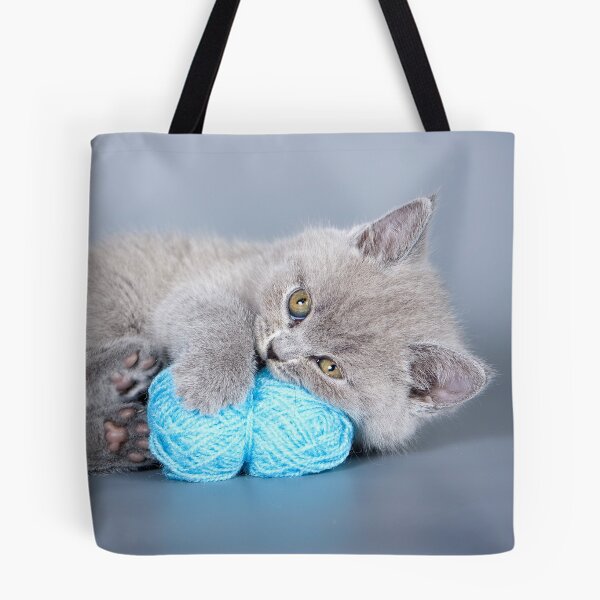 Item preview, Charming fluffy kitten British cat designed and sold by utekhina.