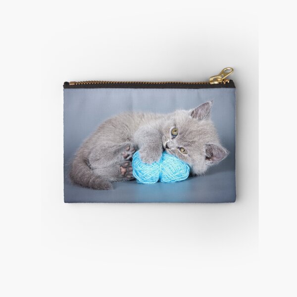 Item preview, Charming fluffy kitten British cat designed and sold by utekhina.