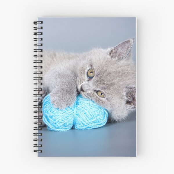 Item preview, Charming fluffy kitten British cat designed and sold by utekhina.