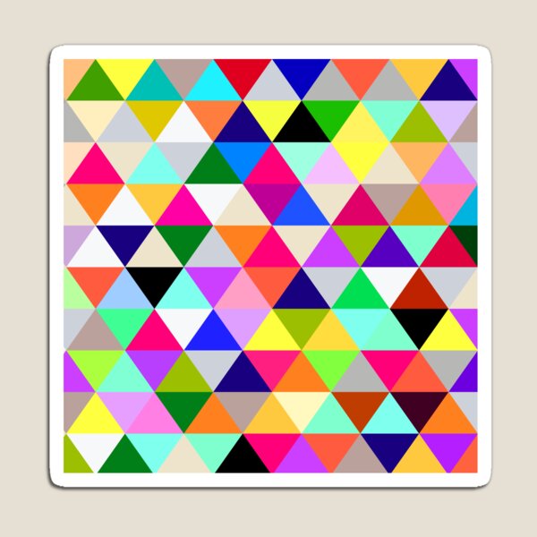 Item preview, Patterns  triangle color designed and sold by RazzArt.