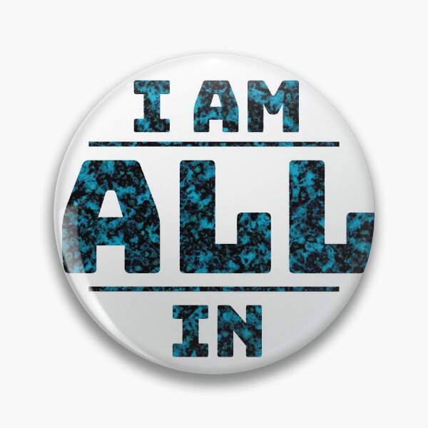 Item preview, I am ALL in blue marble design designed and sold by myseptember18th.