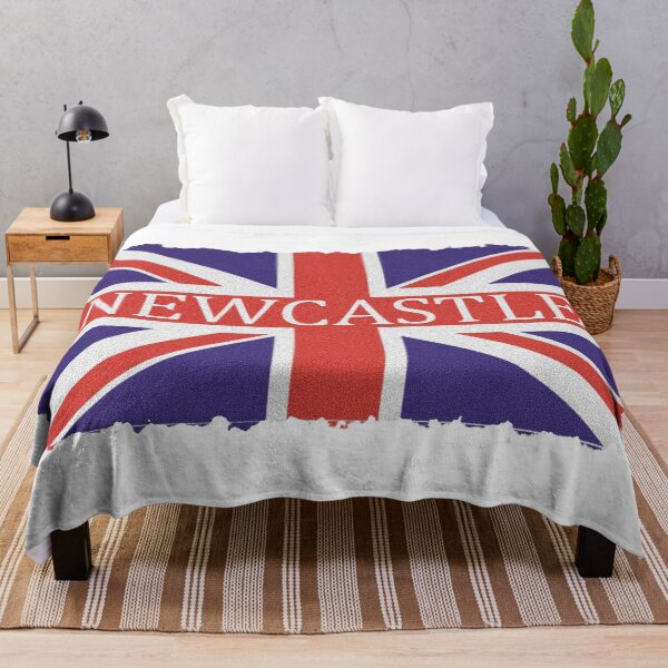 Item preview, Newcastle Union Jack Flag, Great Britain designed and sold by Rag-Dog.