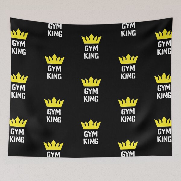 Item preview, Gym King Fitness Workout Gym Gift designed and sold by SuperFreshArt.