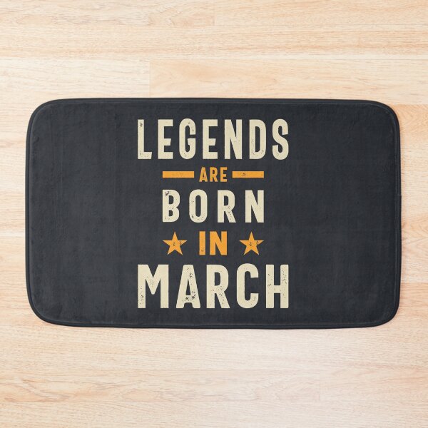 Item preview, March Birthday Gift Legends Are Born In March designed and sold by cidolopez.