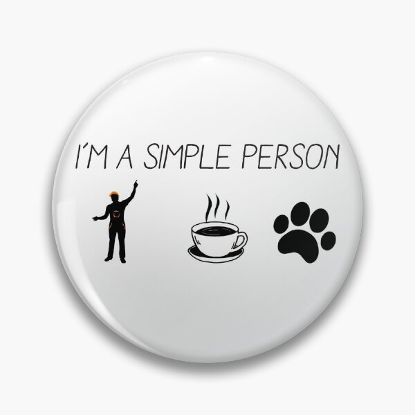 Item preview, I'm A Simple Person Stonemason, stonemasonry, Funny Stonemason, Stonemason Quote designed and sold by Aerial Addicts.
