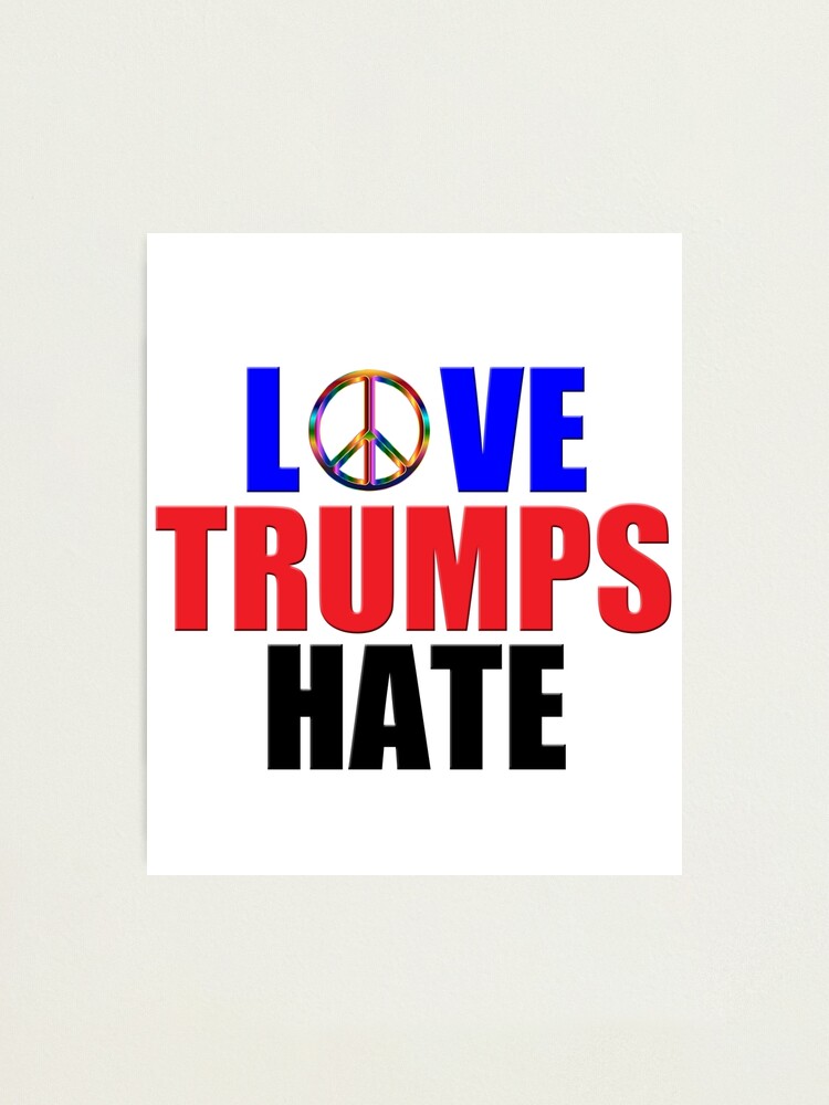 Collectibles Transportation Free Ship 1 Love Trumps Hate No Trump Anti Trump Dump Trump Bumper Sticker