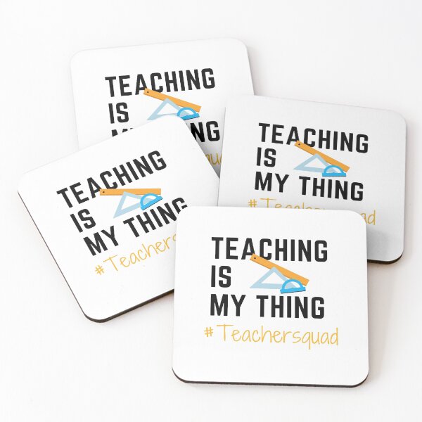 Item preview, Teaching Is My Thing Teacher Squad  designed and sold by WearYourMood.
