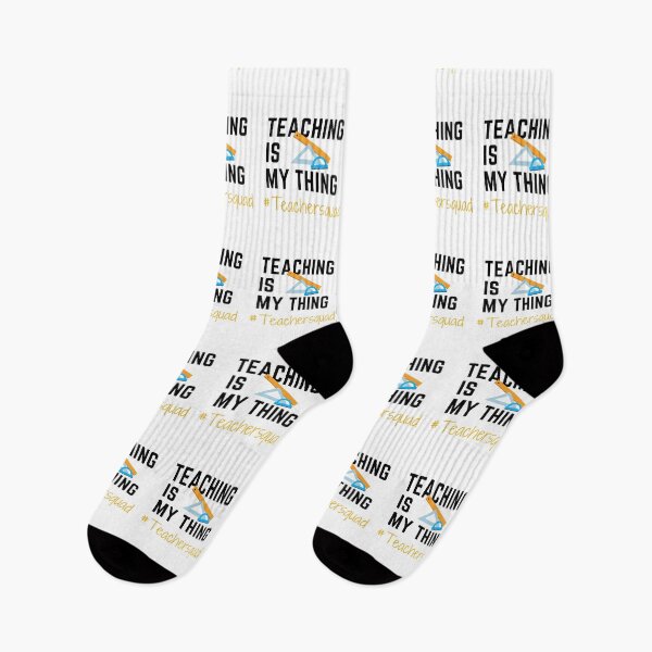 Item preview, Teaching Is My Thing Teacher Squad  designed and sold by WearYourMood.