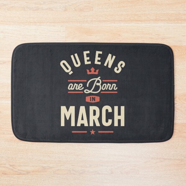 Item preview, Queens Are Born In March Birthday Women Girls designed and sold by cidolopez.